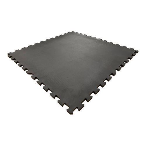 Puzzle Lock Rubber Interlocking Mat Durable Flooring Solution