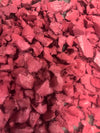 50m² Pink Rubber Chippings - 1000kg Bag for Landscaping and Play Areas