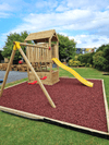 Brown Rubber Chippings – 300kg Bag for 15m² Perfect for Gardens, Paths & Playgrounds