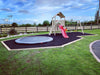 Slate Grey Rubber Chippings - 500kg Bags, Covers 25m² for Landscaping Projects