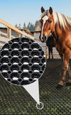 Heavy Duty Gateway Rubber Grass Mat Horse Stable Mats