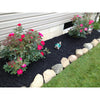 Black Rubber Chippings – 300kg Bags, Covers 15m² Landscaping and Playground Safety