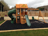 Black Playground Rubber Chippings – 20kg Bags, Covers 1m² - Ideal For Landscaping and Garden Mulch