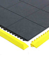 Heavy Duty Safety-Tested Black Playground Tiles for Play Areas